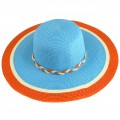 180723 - 12 PIECES FLOPPY  HAT W/ BOW  (4 COLORS) ( MONOGRAM NOT AVAILABLE )