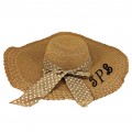 180893 -  12 PIECE FLOPPY HAT W/ BOW (5 COLORS) ( MONOGRAM NOT AVAILABLE )