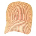 32518 - 12 PIECES COTTON SEER SUCKER CAP (3 COLORS)